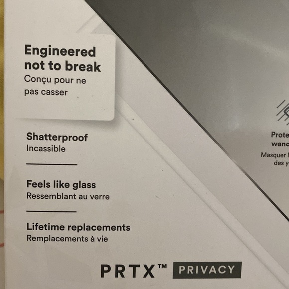 iPhone 11 ProMax/XS Max PRTX Privacy Shatterproof Synthetic Screen Protector - Picture 5 of 8